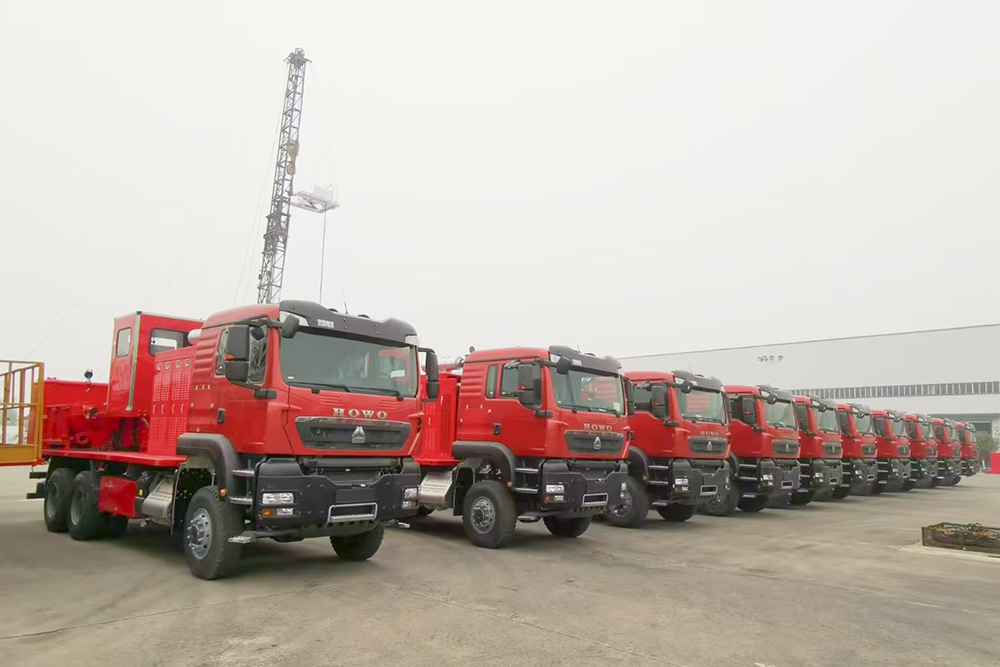 中石化固井机批量交车